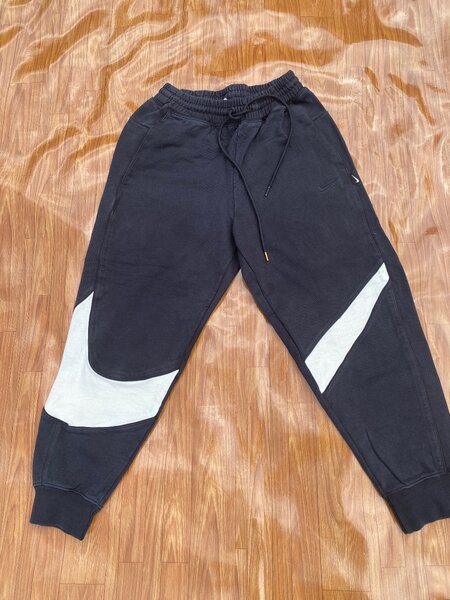 Nike black and cream joggers