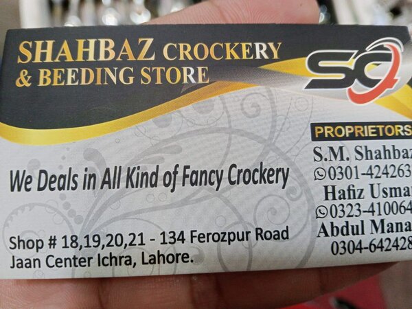 Shahbaz Crockery 