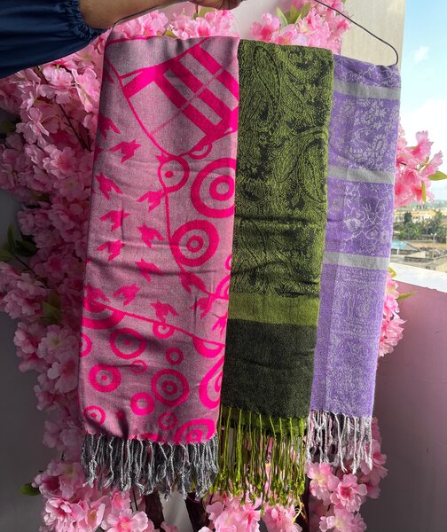 PASHIMINA À MOTIF PREMIUM