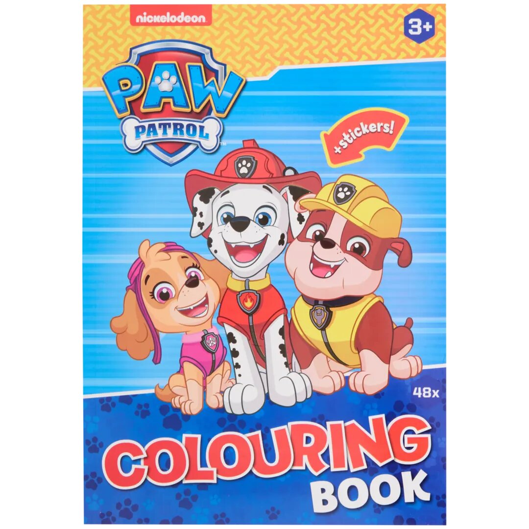 Livre de coloriage Paw Patrol