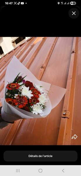 Bouquet de fleurs coloré