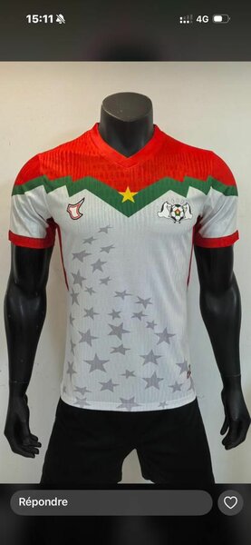 Maillot de football équipe nationale