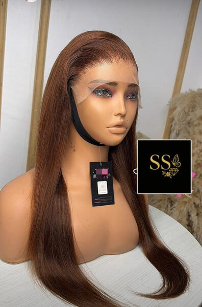 Perruque Lace Front Brune