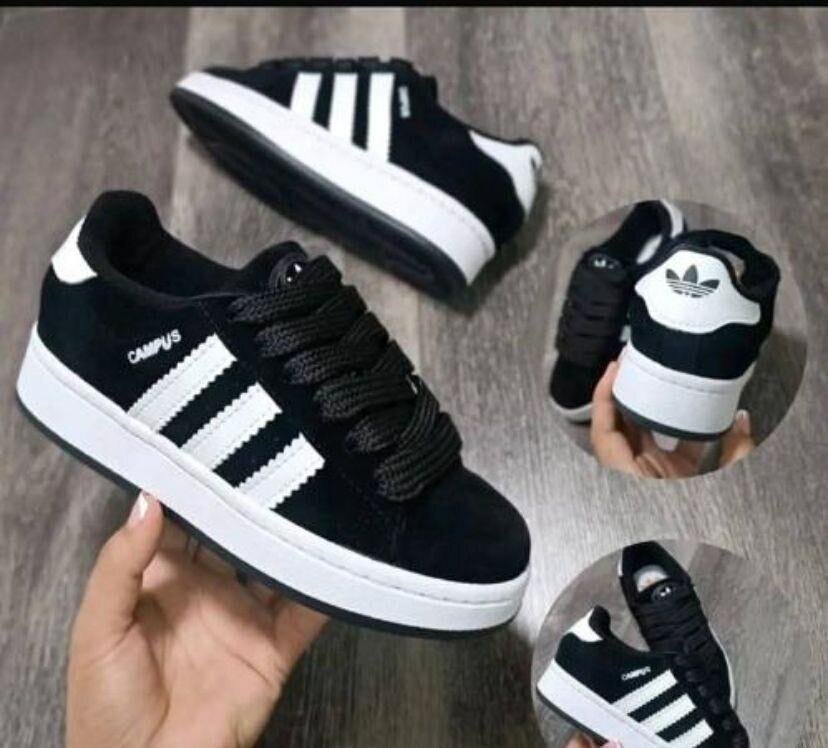 Sneakers noirs classiques unisexes