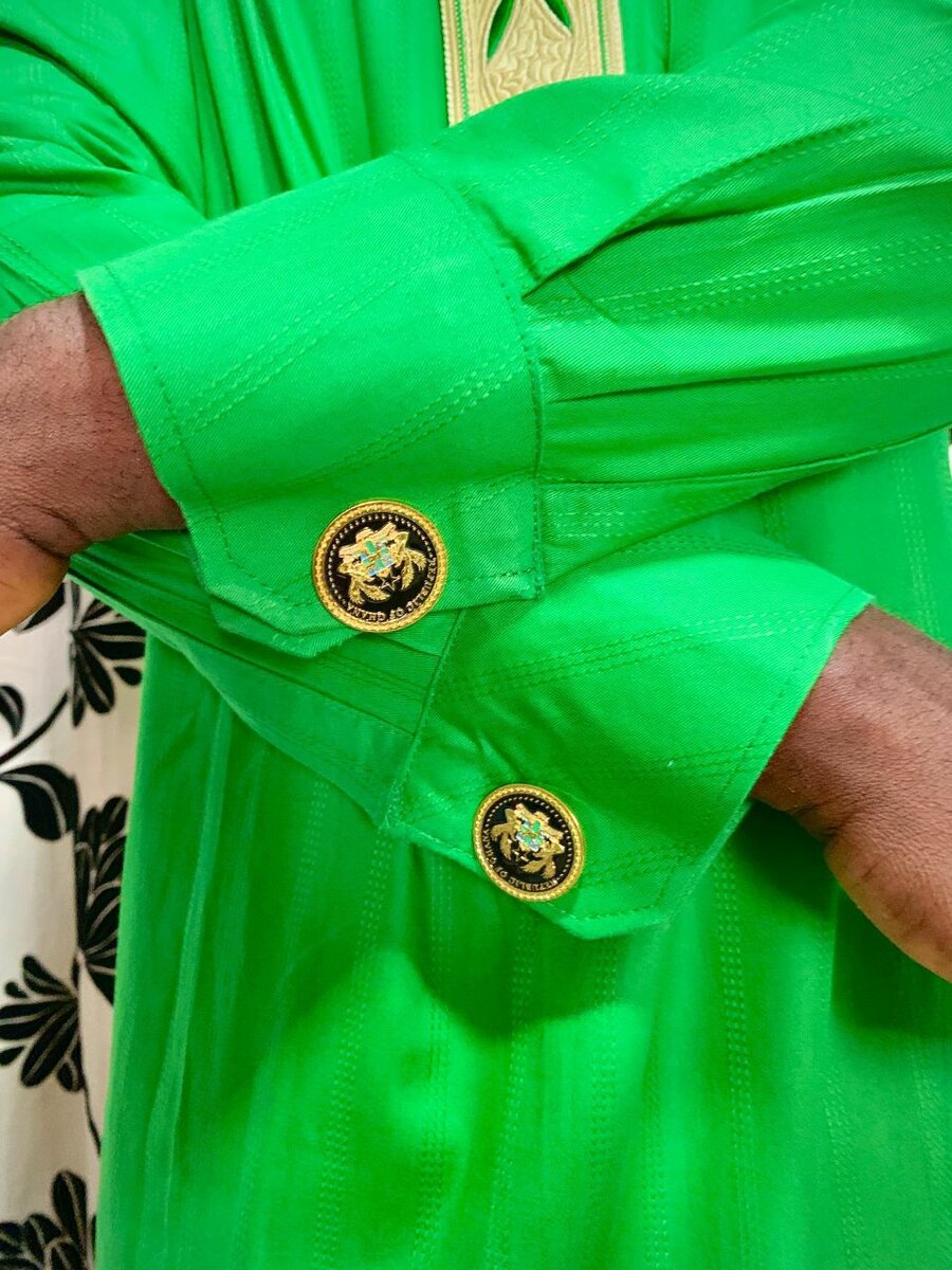 Coat of Arms cufflink for kaftan only