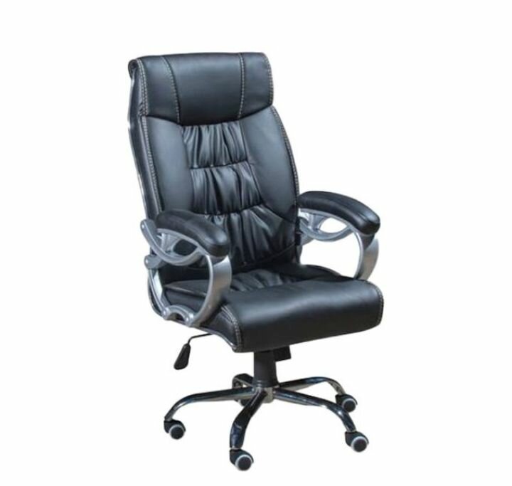 White label-C.E.O Executive Leather Swivel office chair .BK
