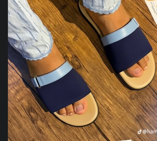 Sandales confort en cuir