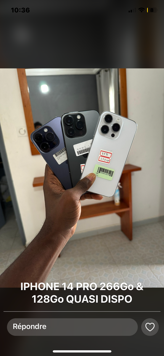 iPhone 14 Pro 128Go/256Go