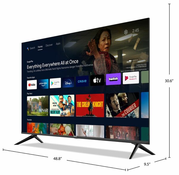 NTC 55" UHD Smart Android TV | The Brick