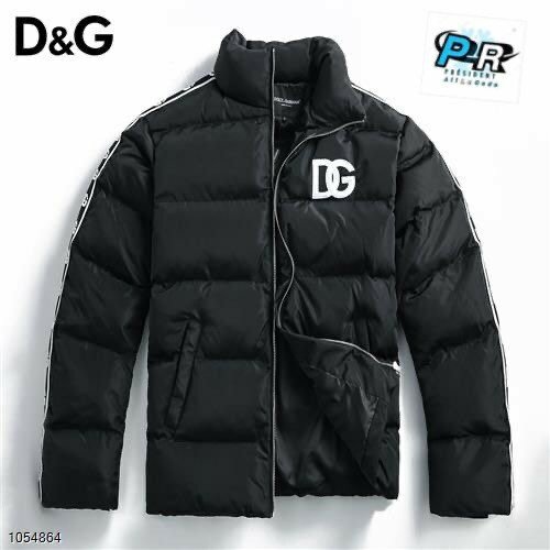 Doudoune noire élégante D&G