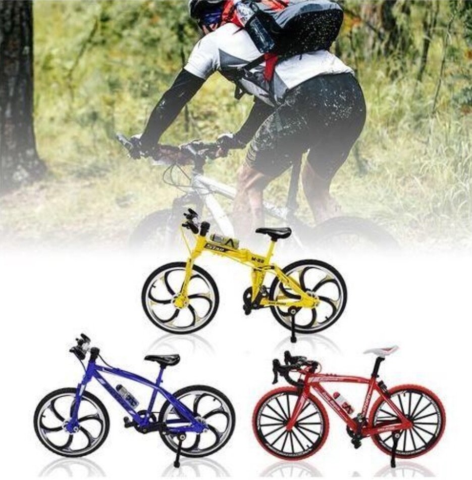 1:8 Alloy Mini Finger Bmx Bike Model For Boys Foldable