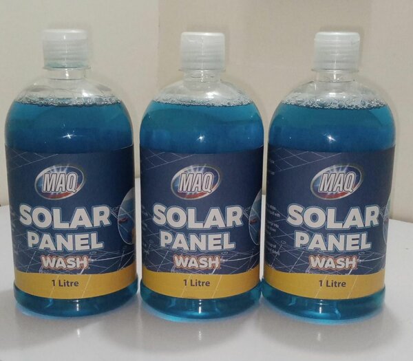Solar panels wash