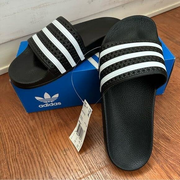 Adidas Slides Noir et Blanc