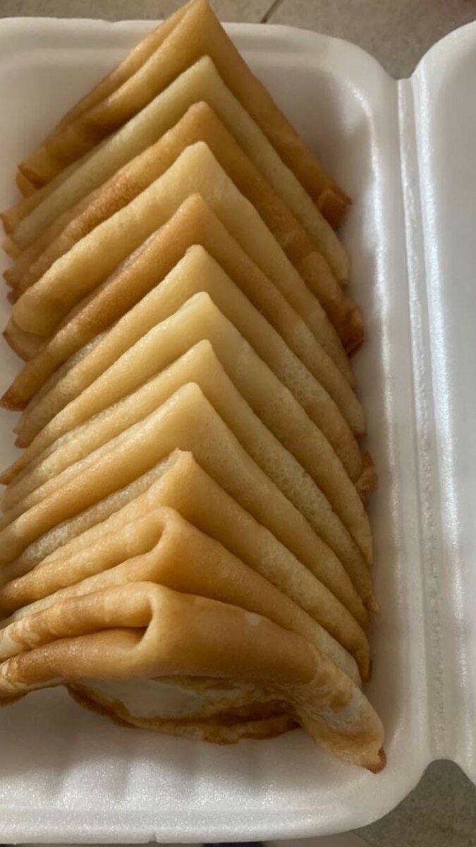 Crêpes classiques goût vanille