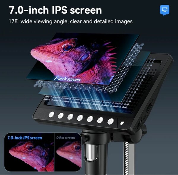 Microscope numérique 7 pouces