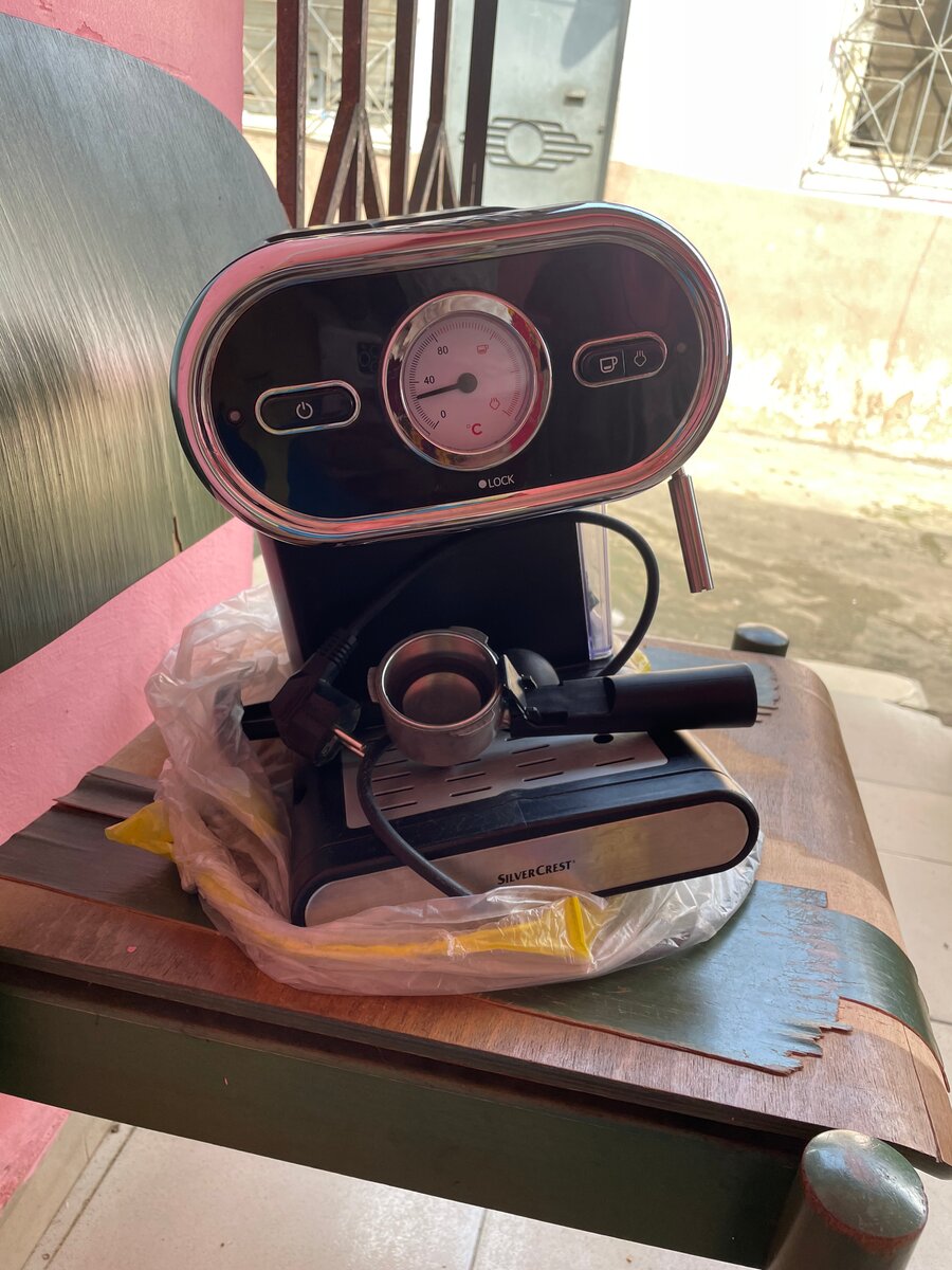 Machine à café expresso élégante