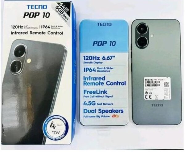 Smartphone Tecno Pop 10