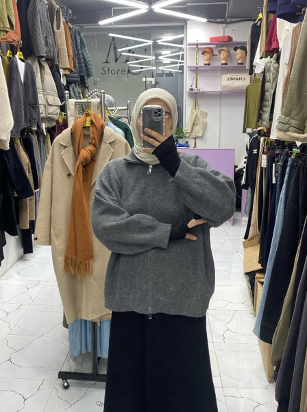 кофта серая женская 