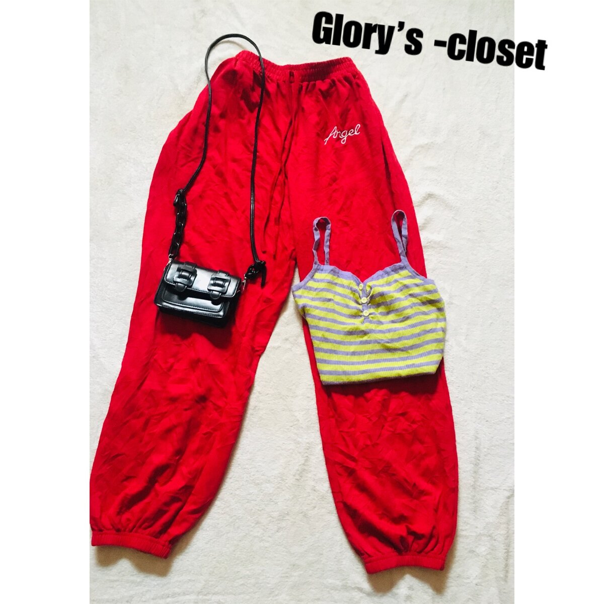 Joggers with crop top