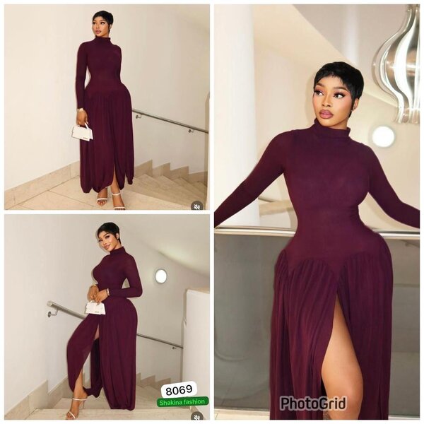 Robe élégante moulante