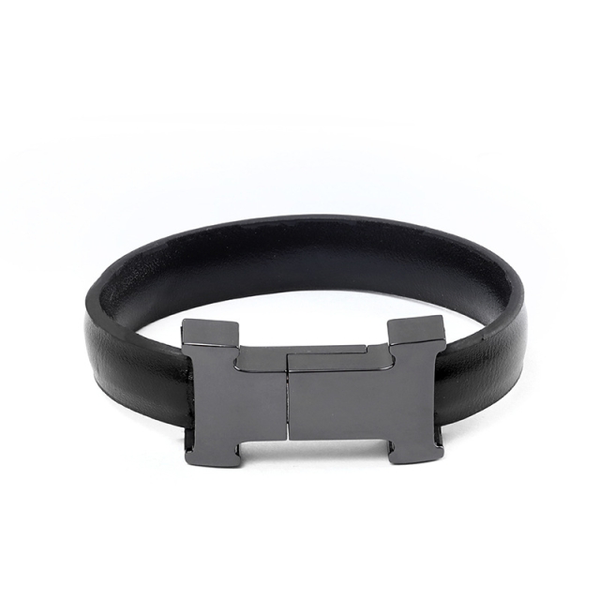 Bracelet cuir - câble chargeur BCC01