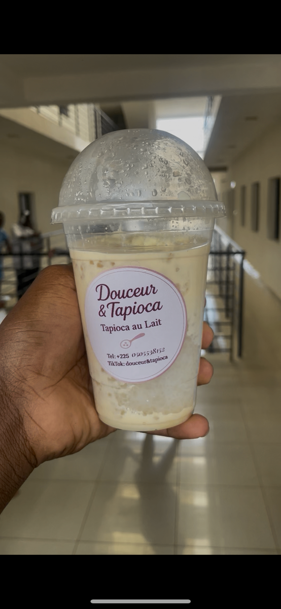 Creamy Tapioca Milk Drink