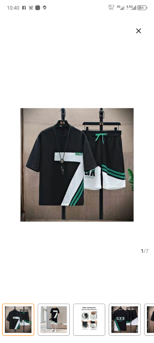 Ensemble sportif tendance