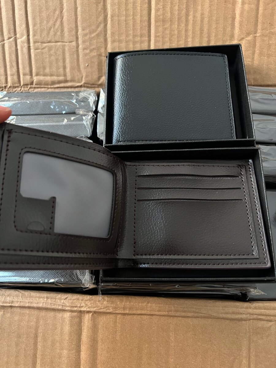 40 pieces portefeuille en cuir