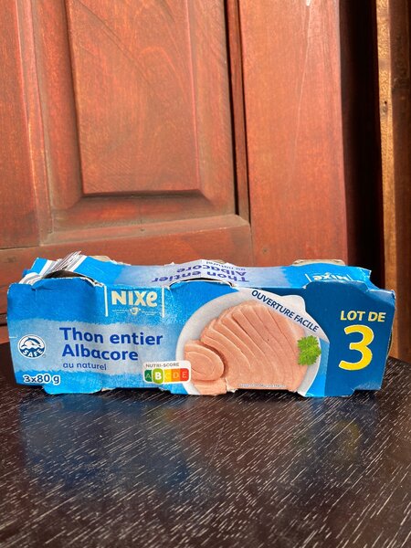 Nixe thon entier albacore