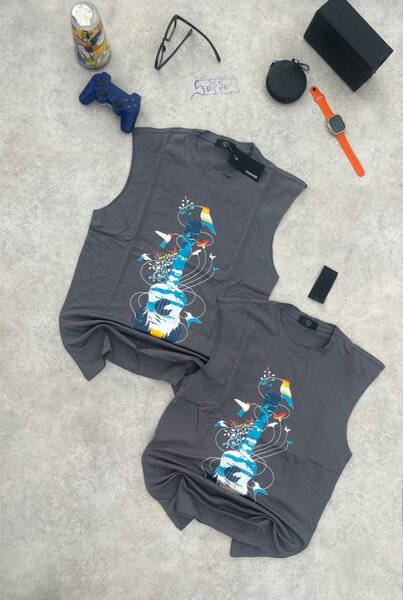 Débardeurs imprimés artistiques