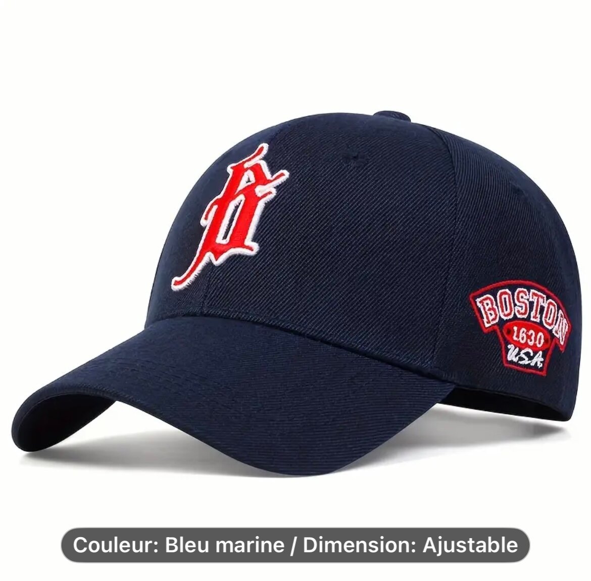 Casquette sport ajustable classique