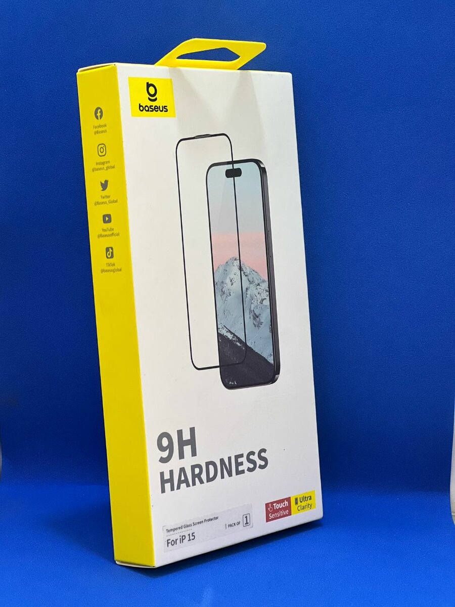 Baseus HD Tempered Glass for Iphone 15 Pro