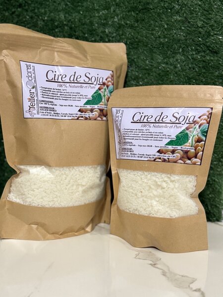 Cire de Soja Naturelle Pure