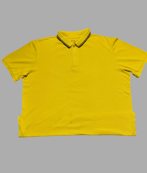 Polo jaune éclatant homme