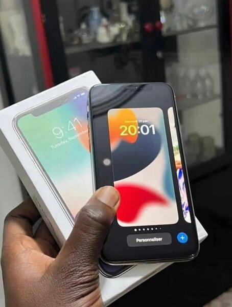 iPhone X 128 Go Gris Argenté