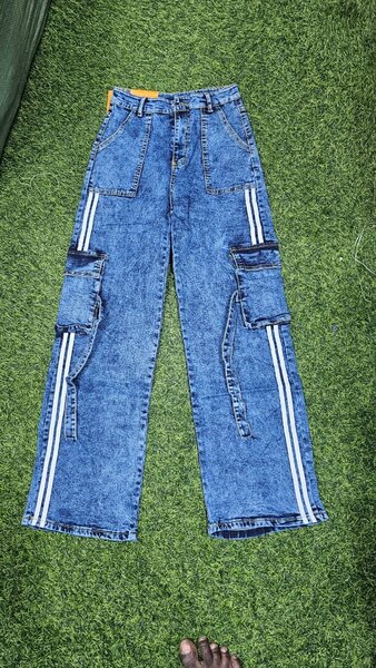 Jeans cargo tendance