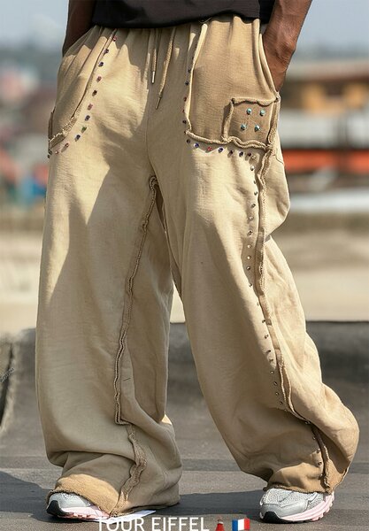 Pantalons amples confortables