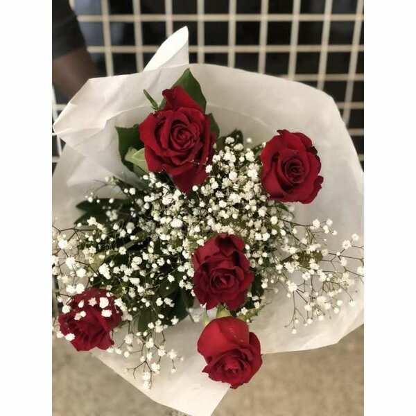 Bouquet de roses rouges