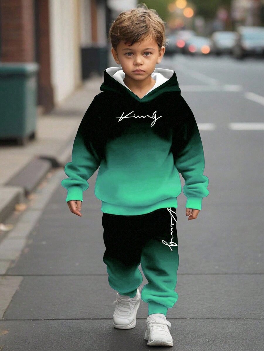 Ensemble enfant dégradé stylé