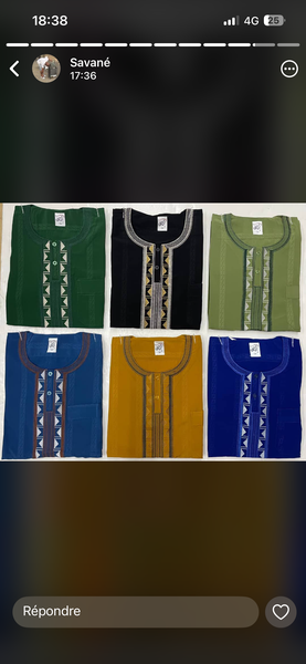 Boubou marocain pour homme