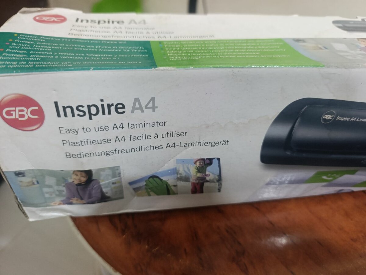 Plastifieuse GBC Inspire A4