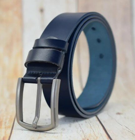 Classic Genuine Leather Belt - Black