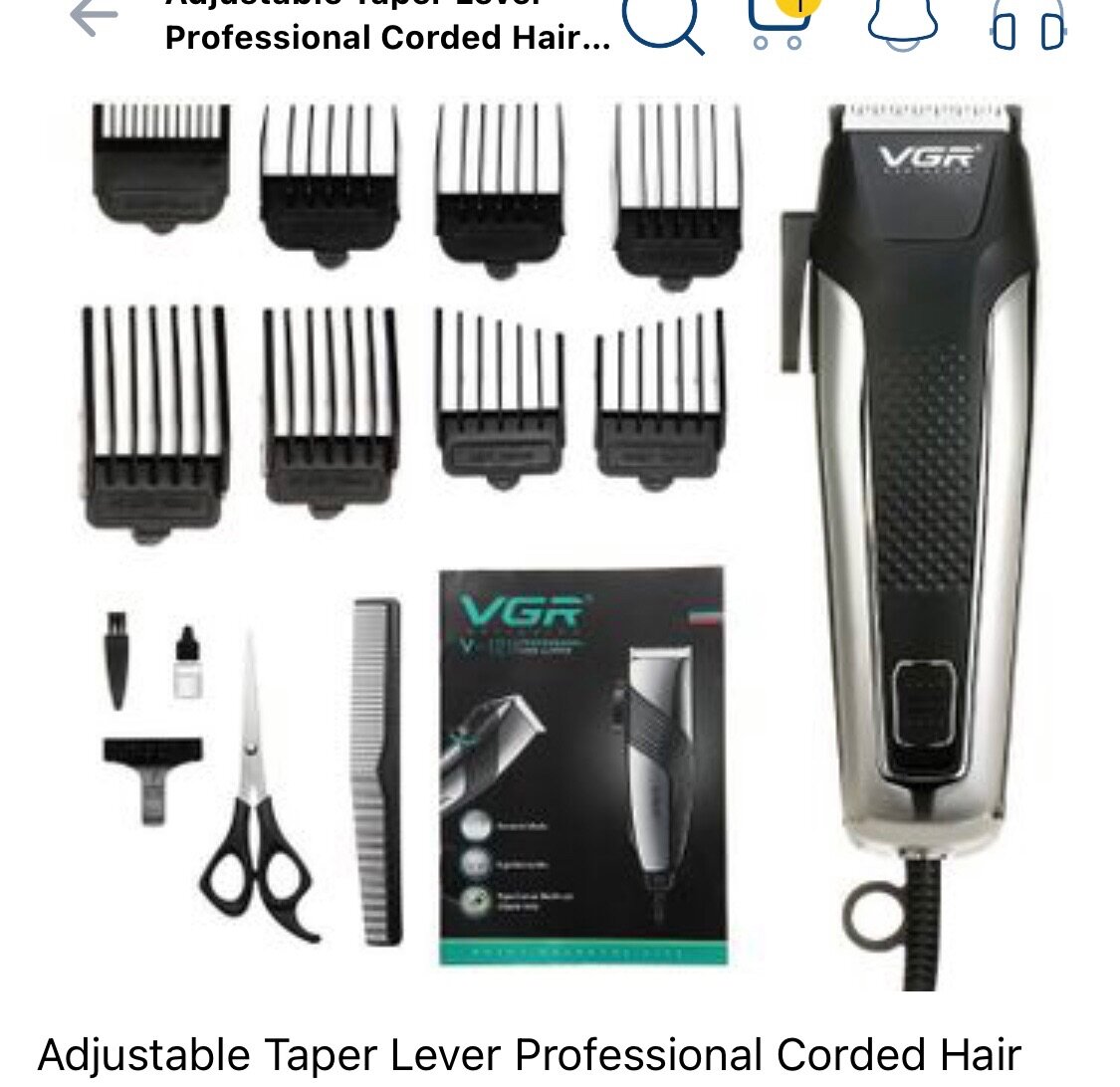 Corded hair clipper