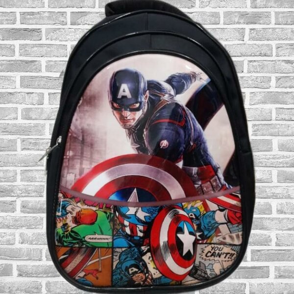 Captain America School Bag