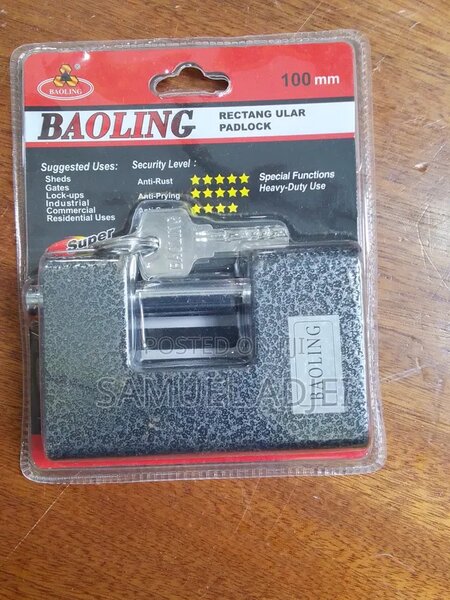 Cadenas rectangulaire 100mm