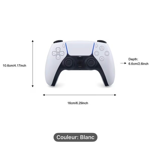 Manette PS5 DualSense Sans Fil