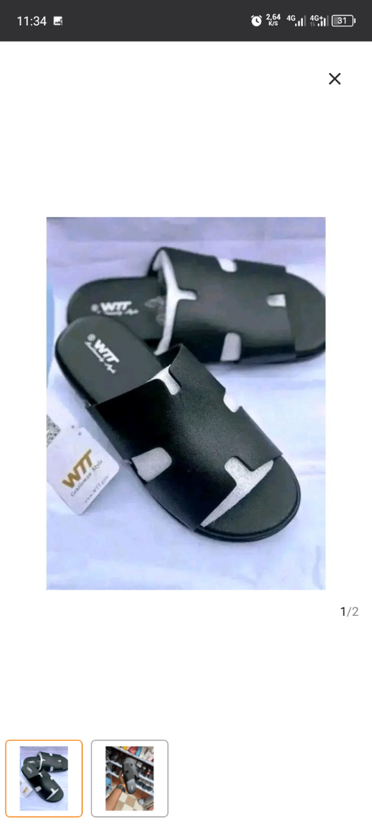 Sandales noires unisexes confortables