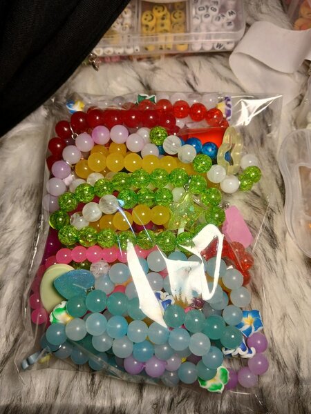 Lot de Perles Colorées