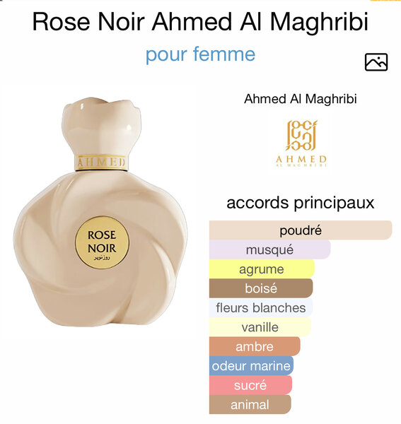 Parfum Rose Noir Femme