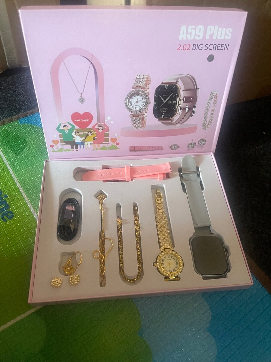 A59 Plus Smart Watch Set